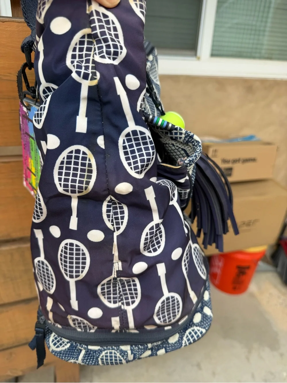 Tori Burch Tennis Bag